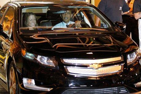 Obama-Car Volt